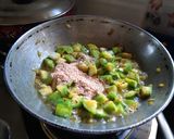 A picture of step 4 of Ghosala chi bhaji/ Sponge gourd curry.