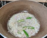 A picture of step 3 of Fried brown rice.