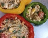 A picture of step 4 of Tasty Stuffed Bell Peppers in OTG.