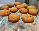 Foto del paso 8 de la receta: Galletas de crema de cacahuete y chocolate