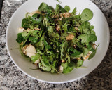 Foto del paso 3 de la receta: Ensalada con gorgonzola, pera y maíz