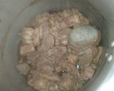A picture of step 1 of Pulao biryani.