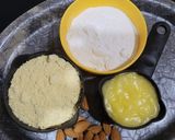 बेसन की लड्डू (besan ki ladoo recipe in Hindi) रेसिपी चरण 1 फोटो
