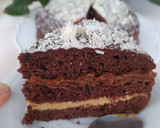 Foto del paso 5 de la receta: Torta De Chocolate, Crema De Café Y Dulce De Leche