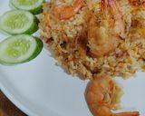 Foto langkah ke 5 dari resep Nasi Goreng Udang.