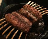 A picture of step 1 of Rack of lamb.