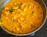 A picture of step 3 of Doi chingri prawns- bengali recipe.
