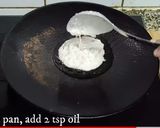 A picture of step 9 of Rice veggie pancake.