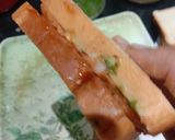 A picture of step 6 of Bread pakoda.