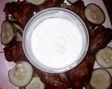 A picture of step 5 of Nigeria Berbecue chicken style with garlic sauce.