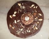 A picture of step 2 of Ferrero roacher bowl and mousse.