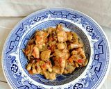 Foto del paso 10 de la receta: Pollo con verduras y salsa de soja