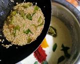 A picture of step 2 of Handva chilla.