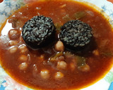 Foto del paso 4 de la receta: Garbanzos con morcilla hecha en airfryer