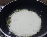 A picture of step 6 of Farali Handvo.