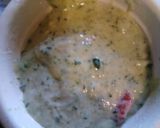 A picture of step 4 of Spinach & Lime mini cakes.