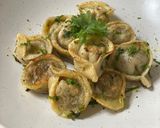 A picture of step 11 of Mushroom and Mascarpone Tortellini.