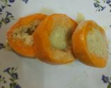 A picture of step 4 of Stuffed Mango kulfi.
