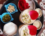 A picture of step 1 of Thandai.