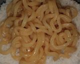 A picture of step 1 of Maggi sandwhich.