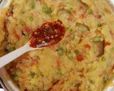 A picture of step 7 of Pav Bhaji.