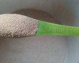 A picture of step 1 of Semovita gurasa.