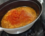 A picture of step 2 of Chipolata and Beans.