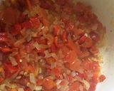 Gombás zúzapörkölt, tarhonyával recept fázis 3 fotója