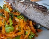Foto del paso 4 de la receta: Asado americano ahumado, zanahoria y apio