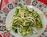 Foto del paso 3 de la receta Ensalada de calabacín y naranja