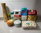 Foto del paso 1 de la receta: Tortiglioni a la crema de champiñones