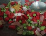 A picture of step 5 of Easy Pea-sy Masala Maggi.