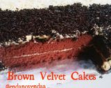 Foto langkah ke 8 dari resep Brown Velvet Cakes.