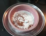 A picture of step 3 of Eggless Brownie.