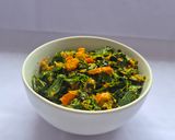Foto langkah ke 6 dari resep Urap Daun Kelor Khas Bali.