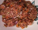 Foto del paso 1 de la receta: Torticas de carne molida picosas