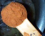 A picture of step 5 of Alu Gosht.