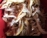 A picture of step 2 of Chicken and veggies sandwich.