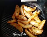 Airfried Spicy Potato Wedges recipe step 4 photo