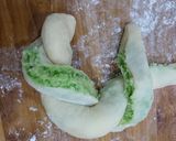 Hình bước làm 4 của món Bánh mì ngọt nhân sữa dừa