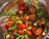Chicken, chilli, tomato and mozzarella warm salad! recipe step 4 photo