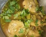 A picture of step 9 of Cluster Beans Dhokli.