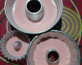 Foto langkah ke 4 dari resep Puding Stroberi, Melon, Anggur.