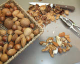 Foto del paso 1 de la receta: Budín navideño crujiente con frutos secos y manzanas de invierno