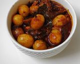 A picture of step 4 of Rambutan fruit pickle.