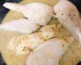 A picture of step 5 of My Chicken + Potatoes in A Creamy Mustard Sauce. 🥰 #Maimmeal.