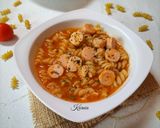 Foto langkah ke 4 dari resep Fusili tomato soup.