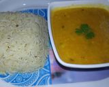 मूंग दाल तड़का विथ राइस (moong dal tadka with rice recipe in hindi) रेसिपी चरण 1 फोटो