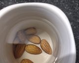 A picture of step 1 of Almond milk smoothie.