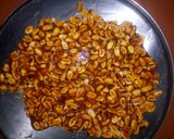 A picture of step 6 of Peanut chikki.